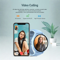 Reloj Inteligente para Niños 4G GPS Y15 IP67 Resistente al Agua con Pantalla LCD RTOS, Llamada SOS, Rastreador LBS, Cámara, Videollamada, Respuesta a Llamadas, Pantalla Táctil