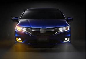 Relais étanche LED 12V <span class=keywords><strong>pour</strong></span> Honda City Grace 2017, feu <span class=keywords><strong>de</strong></span> <span class=keywords><strong>jour</strong></span>, avec port usb, clignotant, anti-brouillard, trou <span class=keywords><strong>de</strong></span> phare - Product Image 2