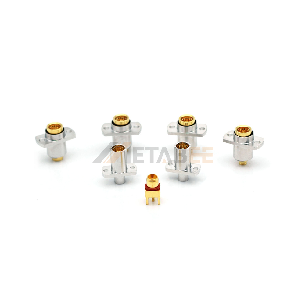 BMA Male to Female RF Coaxial Connector, 50 Ohm Precision