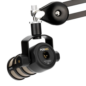 <span class=keywords><strong>Microphone</strong></span> à condensateur à bobine mobile professionnel <span class=keywords><strong>RODE</strong></span> PodMic, <span class=keywords><strong>USB</strong></span> pour PC, enregistrement multi-pistes, jeux en direct - Product Image 3