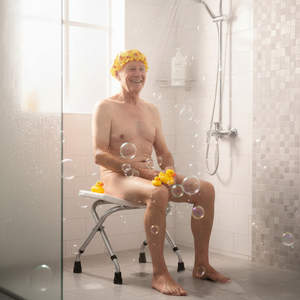 Chaise de douche portable très vendue pour personnes <span class=keywords><strong>âgée</strong></span>s – Équipement de sécurité pour salle de bain - Product Image 2