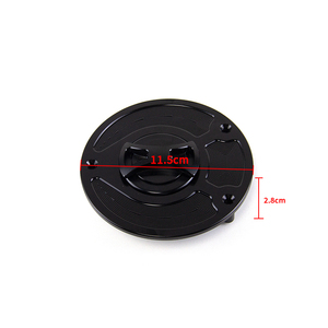 ฝาครอบถังน้ำมันเชื้อเพลิงอลูมิเนียมมอเตอร์ไซค์ CNC ฝาครอบป้องกันสำหรับ <span class=keywords><strong>CBR250RR</strong></span> 300RR VFR800 1200 400 750ชิ้นส่วนอุปกรณ์ CB1300 - Product Image 2