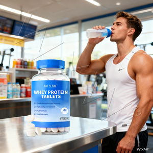 Compresse di Proteine Vegane Personalizzate di Alta Qualità, Compresse di Proteine con Creatina, Supporto Energetico Pre-Allenamento - Product Image 5