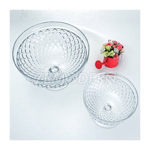 Frutero <span class=keywords><strong>de</strong></span> Cristal Transparente Decorativo para Mesa <span class=keywords><strong>de</strong></span> Comedor, Frutero <span class=keywords><strong>de</strong></span> Cristal <span class=keywords><strong>con</strong></span> Soporte - Product Image 6