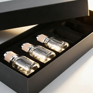 ขวดน้ำหอมแก้วแบบพ่นฝอยเปล่าขายส่ง ชุดทดลองน้ำหอมแบบกำหนดเอง พร้อมกล่องบรรจุภัณฑ์ - Product Image 4