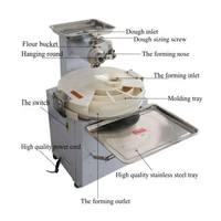 Machine à arrondir la pâte à pizza, diviseur de pâte à boulettes, à vendre
