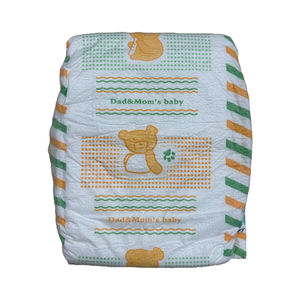 Cao cấp siêu mềm cotton in bé tã không gây dị ứng siêu thấm Nhật Bản sap lõi ẩm ướt chỉ số 3D rò rỉ - Product Image 1