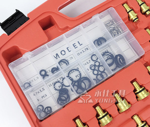 Bộ dụng cụ sửa chữa thân xe ô tô 108 món phiên bản Châu Âu & Châu Mỹ, dụng cụ chẩn đoán ô tô, dụng cụ điều hòa không khí R134a, dụng cụ phát hiện rò rỉ điều hòa - Product Image 4