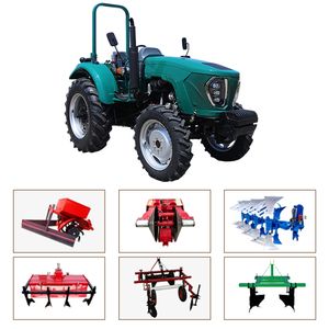 Tracteur agricole 4x4 à 4 roues motrices, diesel, avec pompe, options 90HP/100HP/120HP disponibles, Mini Farm4x4 80Hp - Product Image 6