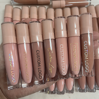 Gloss à lèvres vegan haute pigmentation, non collant, hydratant, longue tenue, brillant, huile à lèvres liquide teintée