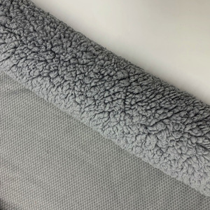 Felpa de Sherpa de poliéster con certificación GRS hecha de botella para mascotas 100%, tela de Sherpa amigable con <span class=keywords><strong>Ecop</strong></span> para ropa de juguete - Product Image 6