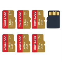 Tarjeta de memoria Micro TF SD de alta velocidad personalizada Clase 10 Tarjeta de chips SD con capacidad de 128MB 4GB 8GB 16GB 32GB 64GB 128GB
