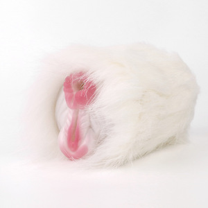 Masturbation douce tasse Double trou mâle adulte jouets sexuels en gros fantaisie petit lait âne en peluche monstre chatte poche