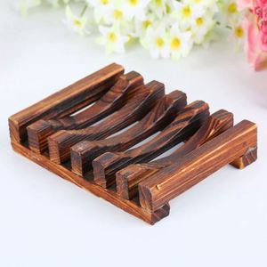 Jabonera Rectangular de Bambú Natural Ecológica Clásica de Dos Piezas, Estuche de Madera para Jabón para Ducha - Product Image 6