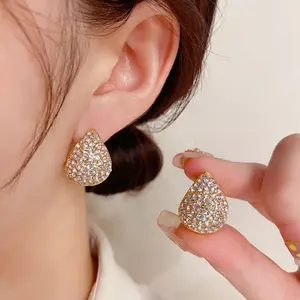 Hoop Earrings Fine Jewelry Diamond Earrings Women Accessories Women Luxury Jewelry
