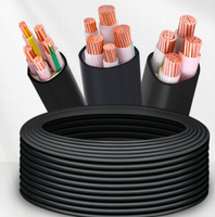 Câble d'alimentation aérien YUWAN YJV2*4 450V basse tension en cuivre pur, isolé PVC, gaine ignifuge classe C, Hebei