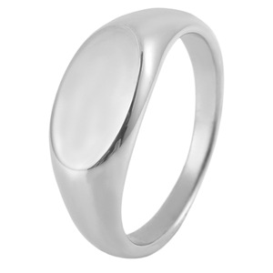 yunnique Unisex Fashion <b>Ring</b> Gold Silver Black Geometric Design <b>Plain</b> Band For Gift Jewelry - Product Image 5