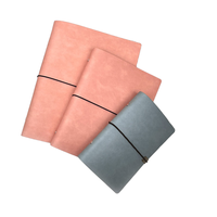 Agenda en cuir PU A5 personnalisé avec logo, carnet de voyage, carnet de notes, classeur à 6 anneaux, planificateur pour cadeau