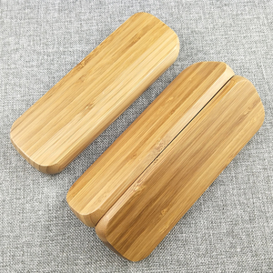 Scatola in Bambù Naturale Ecologica Personalizzata con Logo Inciso, Confezione Regalo Artigianale in <span class=keywords><strong>Legno</strong></span> di Bambù Vuota per Penne - Product Image 2