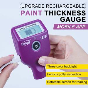 Medidor de espesor de pintura de coche LS237 personalizado medidor de espesor de recubrimiento recargable probador de pintura de coche - Product Image 2