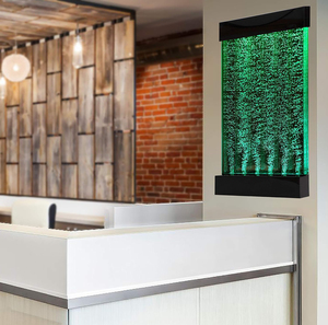 Panel de burbujas de luz RGB para fuente de agua acrílica interior de pared de burbujas de agua acrílica personalizada - Product Image 5