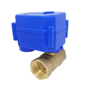 Vente de liquidation B2B COVNA : Vanne à boisseau sphérique automatique 1/2 pouce 24VDC en acier inoxydable SS304, mini vanne électrique à ressort rétractable - Product Image 2