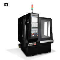 Mini-fraiseuse verticale CNC CTCNC70X, broche BT30, guidage linéaire de précision 3 axes avec changeur d'outils automatique