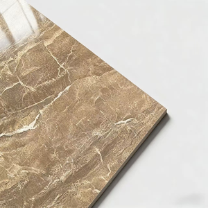 Baldosa Brillante de Gran Formato 600x1200mm, Resistente a los Ácidos, Textura <span class=keywords><strong>Imitación</strong></span> <span class=keywords><strong>Piedra</strong></span>, <span class=keywords><strong>para</strong></span> Piso y Pared Interior de Dormitorio y Sala de Estar - Product Image 2