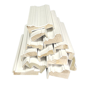 Décoration murale, Apprêt blanc, Ligne de plâtre, Moulure décorative, Ligne de cadre de porte, Plinthe, Corniche, Panneau décoratif <span class=keywords><strong>en</strong></span> <span class=keywords><strong>bois</strong></span> - Product Image 6