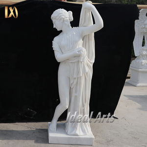 Statue en marbre blanc sculptée à la main grandeur nature d'<span class=keywords><strong>Aphrodite</strong></span> Sculpture de <span class=keywords><strong>déesse</strong></span> <span class=keywords><strong>grecque</strong></span> pour décor de jardin - Product Image 2