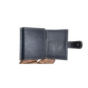Portefeuille pour homme BS INTERNATIONAL en cuir véritable à 100 %, motif étoile, broderie de lettres, fermeture ouverte, imperméable, 7/6 pouces - Product Image 4