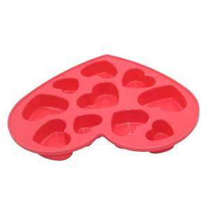 Valentine's Day Heart Shaped <b>Silicone</b> Chocolate Mold Non-Stick Eco-Friendly <b>Baking</b> Mould - Product Image 4