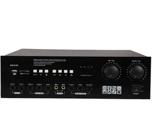 Sistema de impedancia para Karaoke, amplificador de KM-5100 negro, nuevo