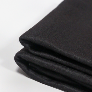 <span class=keywords><strong>Couverture</strong></span> promotionnelle en <span class=keywords><strong>polaire</strong></span> polyester noire avec logo personnalisé imprimé - Product Image 6