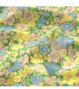 Algodão Puro Impresso Tecido Liberdade 100S Gramado Longo-fibra Algodão Macio Vestuário Pano De Grama Misteriosa Tecido Floral Para O Vestido - Product Image 2