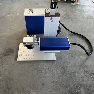 Machine de marquage laser, imprimante laser pour plastique, métal, cuir, verre, tissu, impression de <span class=keywords><strong>logo</strong></span>, codage par lots, marquage 5W - Product Image 2