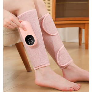 Massaggiatore elettrico Wireless per gambe e polpacci con compressione d'aria per massaggio ai piedi, controllo cronometrato della circolazione del calore per alleviare il dolore muscolare - Product Image 1