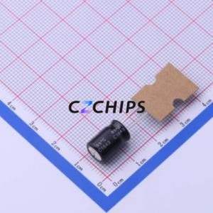 UVP1H330MPD1TD ตัวเก็บประจุอลูมิเนียมอิเล็กโทรไลติกผ่านรู D8xL11.5mm 33uF 20% 50V 105mA-120Hz - Product Image 2