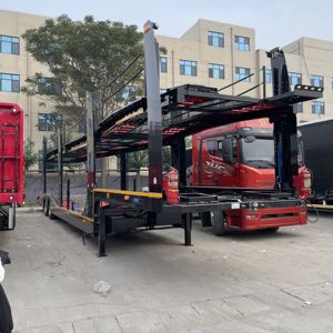 ORENO Promotion : Semi-remorque porte-voitures en acier robuste, fournie directement par l'usine chinoise, capacité de charge >30000kg, 12500mm - Product Image 5