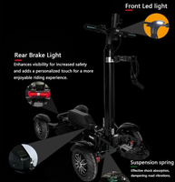 Vente flash : Scooter de golf électrique pliable à 4 roues, 2400W, chariot de golf chinois, chariot électrique haute puissance