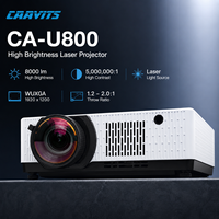 Projecteur laser CAAVITS OEM 8000 lumens WUXGA 3LCD pour les grands lieux, les auditoriums, les projecteurs de salle de spectacle, fabricant de projecteurs