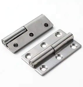 Real 304 Stainless Steel Heavy Duty Lift Off Hinge Detachable Removal Door Hinge 2.5inch Take Apart Hinges