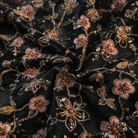 Tissu à paillettes OEM ODM pour robes de soirée et tenues de cérémonie pour filles