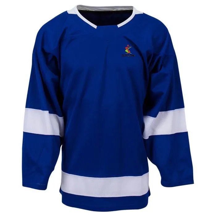 Maglia da uomo di Hockey su ghiaccio a manica corta maglia da Lacrosse personalizzata in maglia di poliestere sublimata all'ingrosso