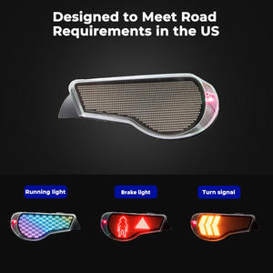 Đèn hậu lắp ráp đèn đuôi cho Subaru Brz cho Toyota 86 GT86 TRD 2012 2020 phía sau đèn xe năng động tín hiệu đèn - Product Image 6