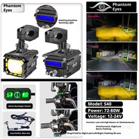 Ultra Bright Motorcycle LED Spotlights Waterproof Dustproof Aluminum Cooling Custom Size for Motorbike Scooter 20pcs OEM