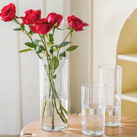 Vase en acrylique transparent de haute qualité pour la décoration de table de mariage et de fête