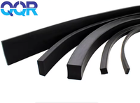 QQR Hebei – Bande de caoutchouc FKM carrée marron personnalisable 3mm x 3mm, joint torique pour équipement mécanique, services de découpe, en stock