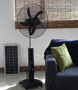 Iwin 18 inch chất lượng cao năng lượng mặt trời có thể sạc lại đứng FAN thời trang từ xa hộ gia đình khách sạn sử dụng điện USB Battery Powered - Product Image 6