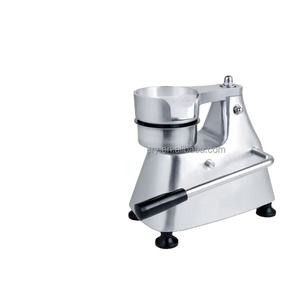 Machine à galettes de bœuf manuelle en acier inoxydable, machine à former des galettes de hamburger, presse à galettes commerciale - Product Image 1